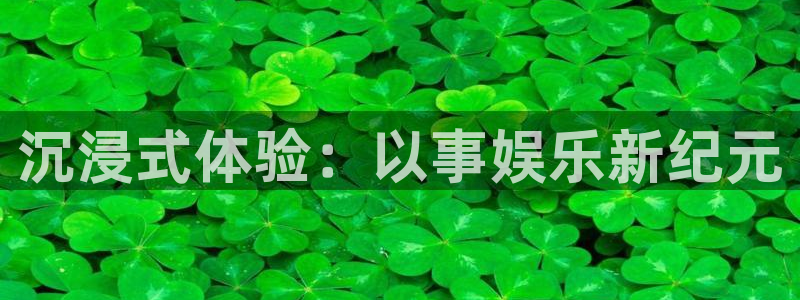 星欧娱乐网站登录流程：沉浸式体验：以事娱乐新纪元