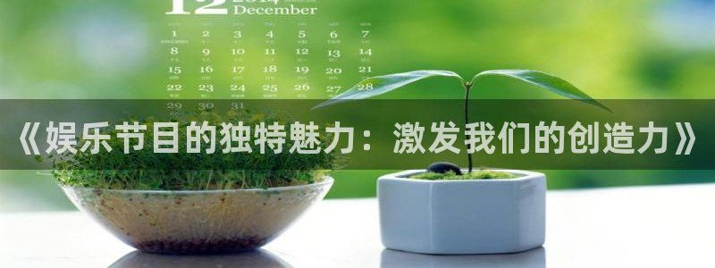 www.星欧娱乐体育.com：《娱乐节目的独特魅力：激发我们的创造力》